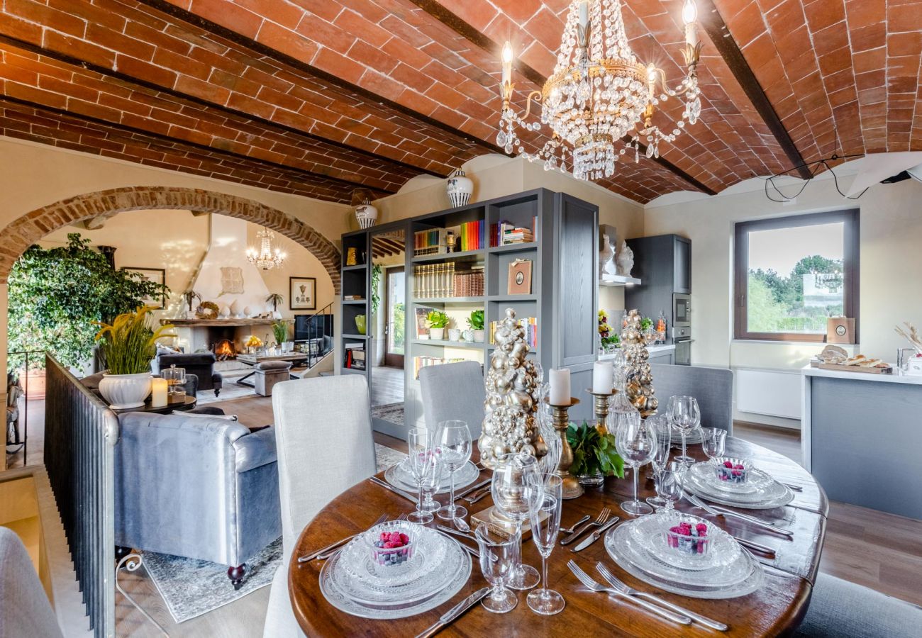 别墅 在 Orentano - IL CONTE Luxury Tuscany 3 bedrooms Farmhouse Villa with Private Pool and SPA in Orentano 别墅 在 Orentano - IL CONTE Luxury Tuscany 3 bedrooms Farmhouse Villa with Private Pool and SPA in Orentano