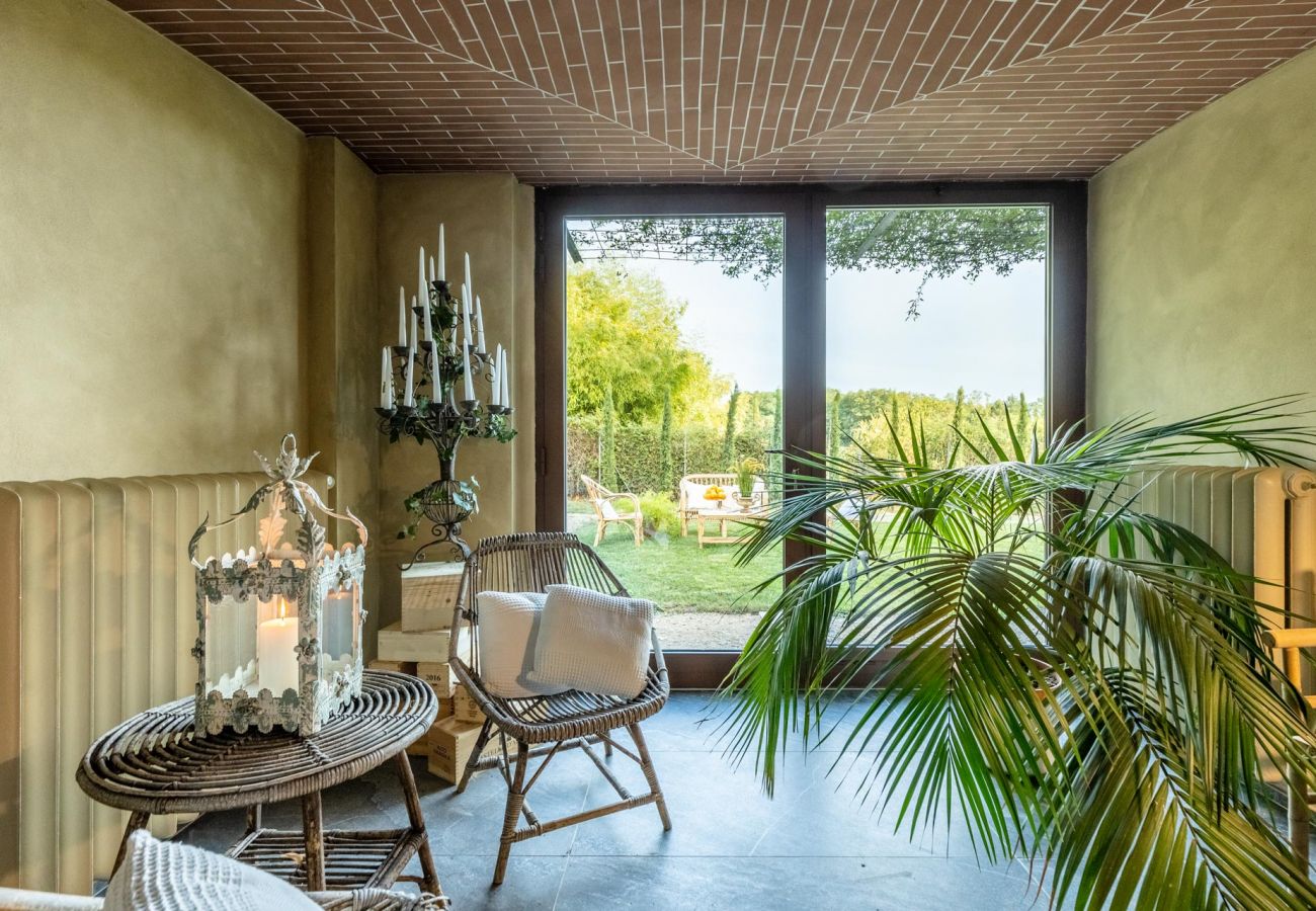 别墅 在 Orentano - IL CONTE Luxury Tuscany 3 bedrooms Farmhouse Villa with Private Pool and SPA in Orentano 别墅 在 Orentano - IL CONTE Luxury Tuscany 3 bedrooms Farmhouse Villa with Private Pool and SPA in Orentano