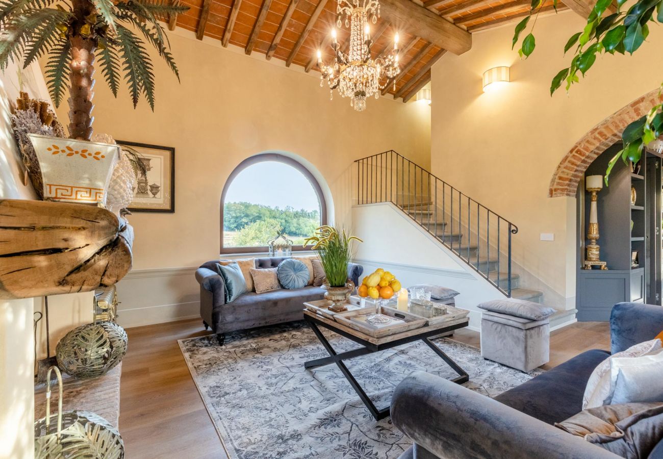 别墅 在 Orentano - IL CONTE Luxury Tuscany 3 bedrooms Farmhouse Villa with Private Pool and SPA in Orentano 别墅 在 Orentano - IL CONTE Luxury Tuscany 3 bedrooms Farmhouse Villa with Private Pool and SPA in Orentano