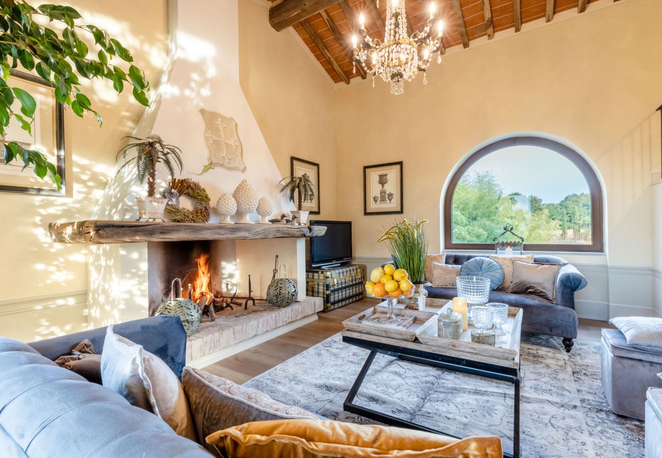 别墅 在 Orentano - IL CONTE Luxury Tuscany 3 bedrooms Farmhouse Villa with Private Pool and SPA in Orentano 别墅 在 Orentano - IL CONTE Luxury Tuscany 3 bedrooms Farmhouse Villa with Private Pool and SPA in Orentano