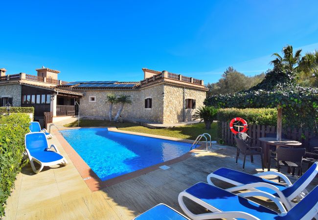 庄园 在 Ariany - Can Xisco Domatiga 250, Villa de piedra con piscina e internet de alta velocidad 庄园 在 Ariany - Can Xisco Domatiga 250, Villa de piedra con piscina e internet de alta velocidad