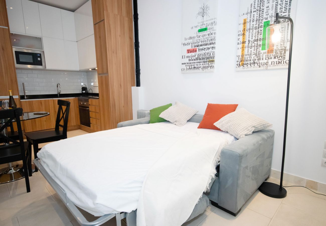 公寓 在 Madrid - Apartamento con Encanto en Malasaña Temporal 公寓 在 Madrid - Apartamento con Encanto en Malasaña Temporal