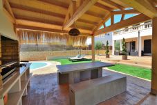 别墅 在 Son Serra de Marina - Mexic 066 magnífica villa con piscina privada, barbacoa, zona infantil y aire acondicionado