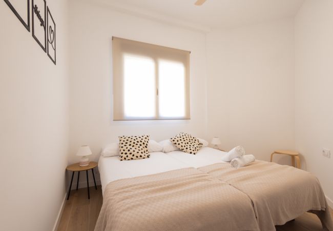  在 Valencia - The Cruz Cubierta Apartment 01 with Terrace by Florit Flats