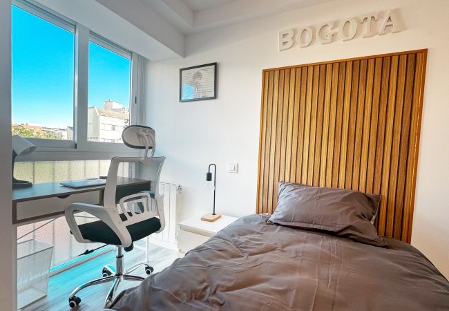 房间出租 在 Madrid - Bogota: habitación perfecta para vivir y compartir en Madrid  房间出租 在 Madrid - Bogota: habitación perfecta para vivir y compartir en Madrid