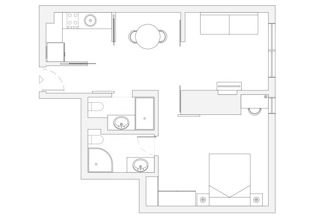 公寓 在 Madrid - Alquiler Mensual en Madrid – Piso Exterior con 1 Dormitorio + Estudio y 2 Baños.Temporal 公寓 在 Madrid - Alquiler Mensual en Madrid – Piso Exterior con 1 Dormitorio + Estudio y 2 Baños.Temporal
